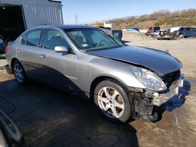 JNKCV51F74M719144 - 2004 INFINITI G35 GRAY photo 4