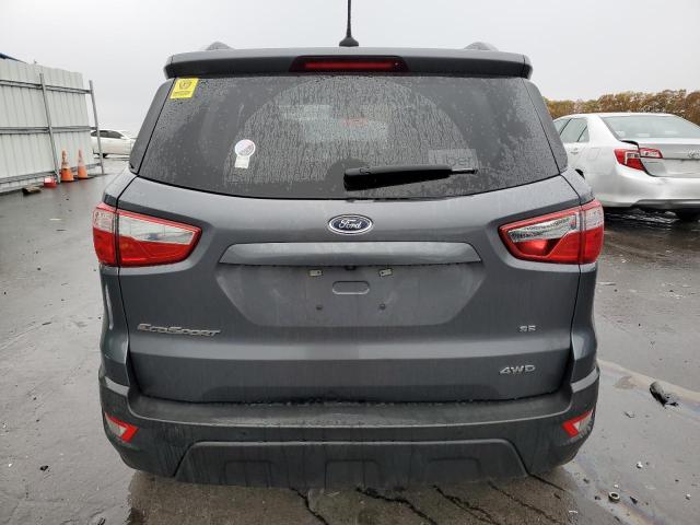 MAJ6S3GL5KC298266 - 2019 FORD ECOSPORT SE GRAY photo 6
