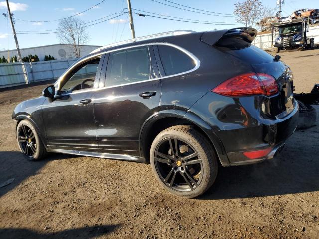 WP1AA2A2XELA92946 - 2014 PORSCHE CAYENNE BLACK photo 2