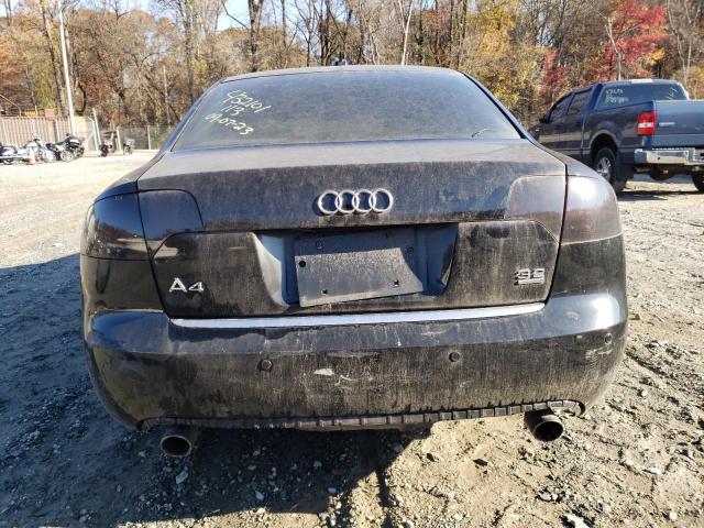 WAUDG68E15A504961 - 2005 AUDI A4 3.2 QUATTRO BLACK photo 6