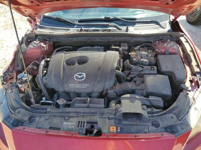 JM1BM1T71E1216808 - 2014 MAZDA 3 SV RED photo 11