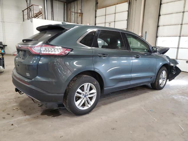 2FMTK4J97FBC23716 - 2015 FORD EDGE SEL CHARCOAL photo 3