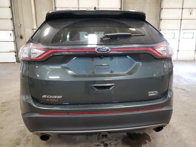 2FMTK4J97FBC23716 - 2015 FORD EDGE SEL CHARCOAL photo 6