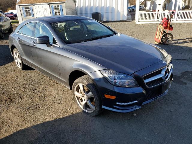 WDDLJ9BBXEA117556 - 2014 MERCEDES-BENZ CLS 550 4MATIC GRAY photo 4