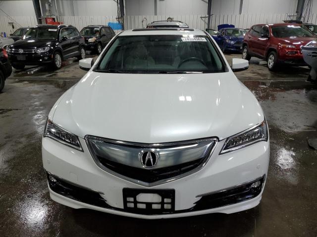 19UUB2F79FA014124 - 2015 ACURA TLX ADVANCE WHITE photo 5