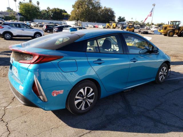 JTDKARFP9H3005416 - 2017 TOYOTA PRIUS PRIM 蓝色 照片 3