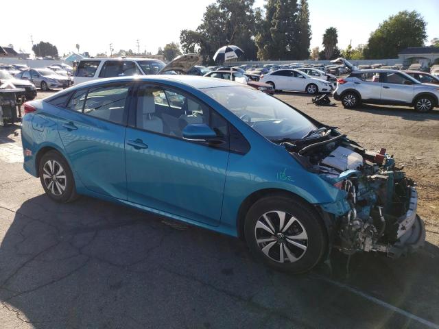 JTDKARFP9H3005416 - 2017 TOYOTA PRIUS PRIM 蓝色 照片 4