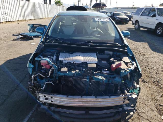 JTDKARFP9H3005416 - 2017 TOYOTA PRIUS PRIM 蓝色 照片 5