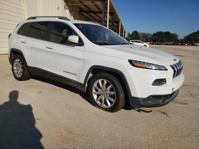 1C4PJLDS0EW217321 - 2014 JEEP CHEROKEE LIMITED WHITE photo 4