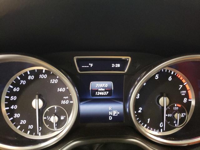 4JGDA5HBXEA310980 - 2014 MERCEDES-BENZ ML 350 4MATIC BLUE photo 9