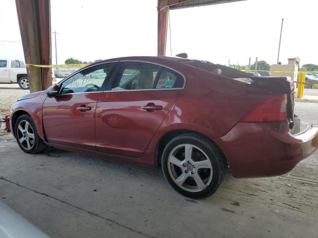 YV1612FH8D2187993 - 2013 VOLVO S60 T5 BURGUNDY photo 2