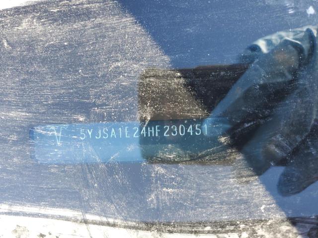 5YJSA1E24HF230451 - 2017 TESLA MODEL S გრაფიტი ფოტო 13