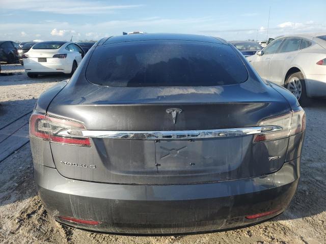 5YJSA1E24HF230451 - 2017 TESLA MODEL S CHARCOAL photo 6