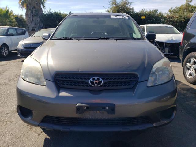 2T1KR32E98C692785 - 2008 TOYOTA COROLLA MA XR GRAY photo 5