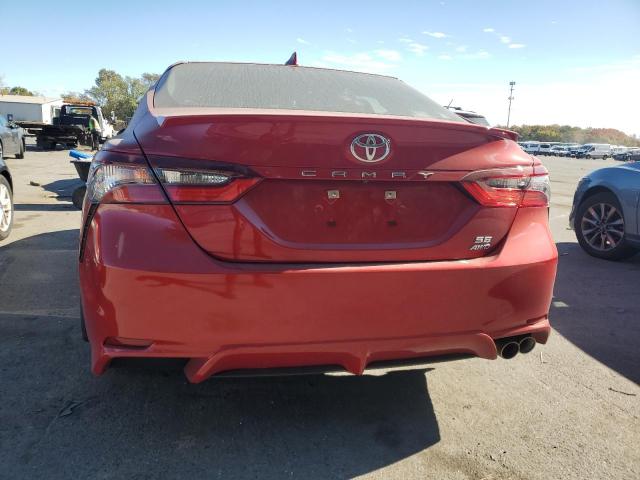 4T1G11BK3RU125222 - 2024 TOYOTA CAMRY SE NIGHT SHADE RED photo 6