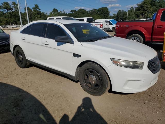 1FAHP2M85DG152806 - 2013 FORD TAURUS POLICE INTERCEPTOR WHITE photo 4