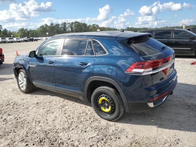 1V2HE2CAXMC204778 - 2021 VOLKSWAGEN ATLAS CROS SE Bleu photo 2