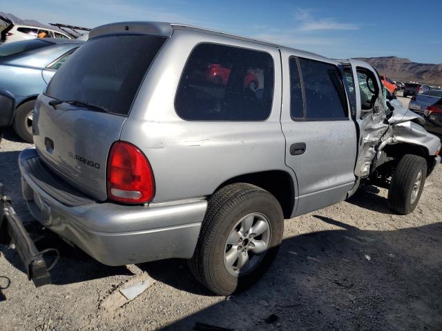 1D4HR38N33F568774 - 2003 DODGE DURANGO SPORT SILVER photo 3