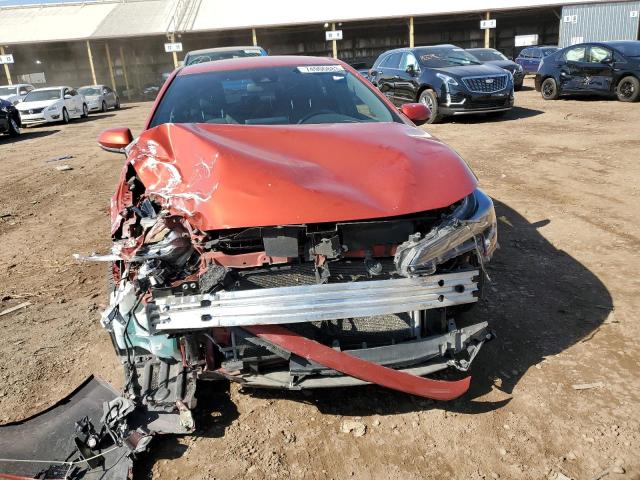 JTNK4RBEXK3045454 - 2019 TOYOTA COROLLA SE RED photo 5