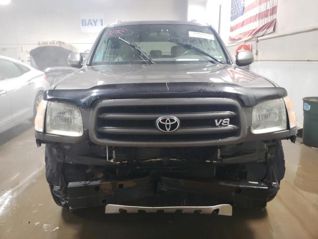 5TDBT44A83S189461 - 2003 TOYOTA SEQUOIA SR5 GRAY photo 5