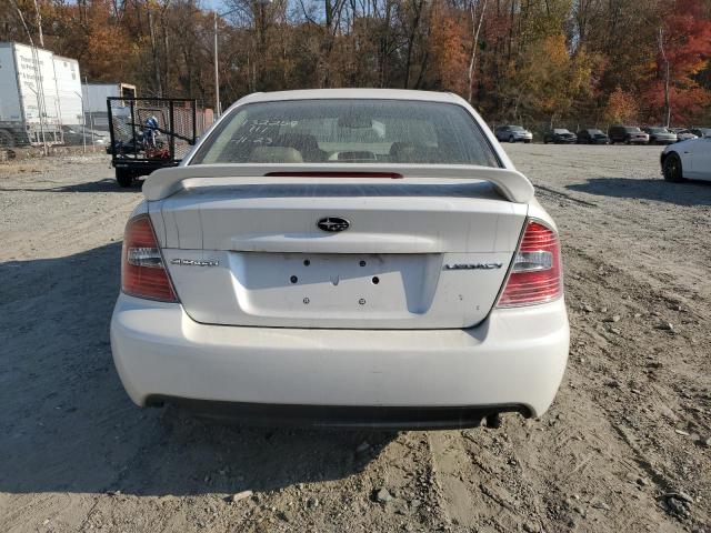 4S3BL626477205651 - 2007 SUBARU LEGACY 2.5I LIMITED WHITE photo 6