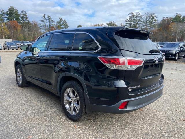 5TDJKRFH4FS108837 - 2015 TOYOTA HIGHLANDER XLE Qara foto 3