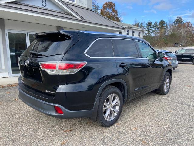 5TDJKRFH4FS108837 - 2015 TOYOTA HIGHLANDER XLE Qara foto 4