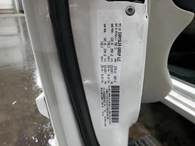 2C4RDGBG8DR710371 - 2013 DODGE GRAND CARA SE WHITE photo 13