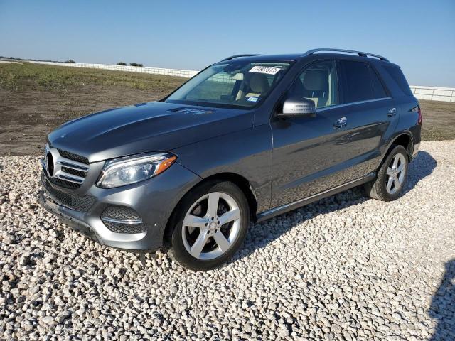 4JGDA5JB9HA833728 - 2017 MERCEDES-BENZ GLE 350 GRAY photo 1