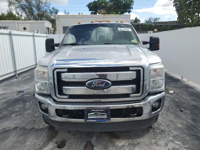 1FT8W3BT2BEB48585 - 2011 FORD F350 SUPER DUTY SILVER photo 5