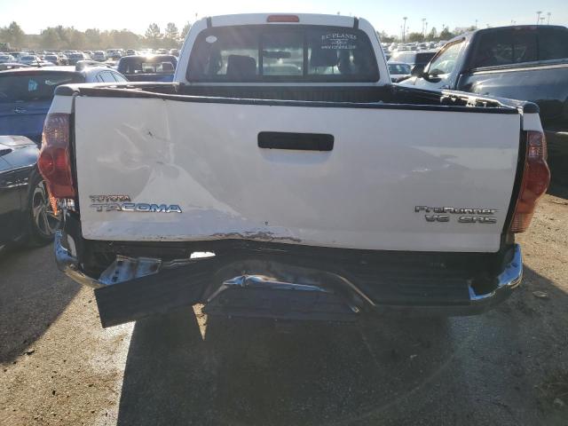5TETU62N56Z205724 - 2006 TOYOTA TACOMA PRERUNNER ACCESS CAB WHITE photo 6