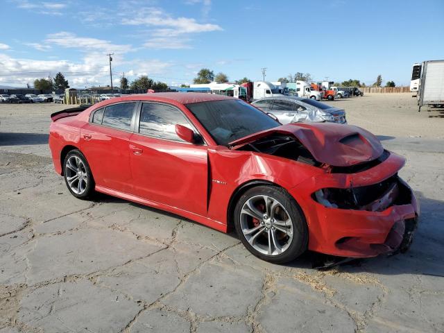 2C3CDXCT8KH530395 - 2019 DODGE CHARGER R/T RED photo 4