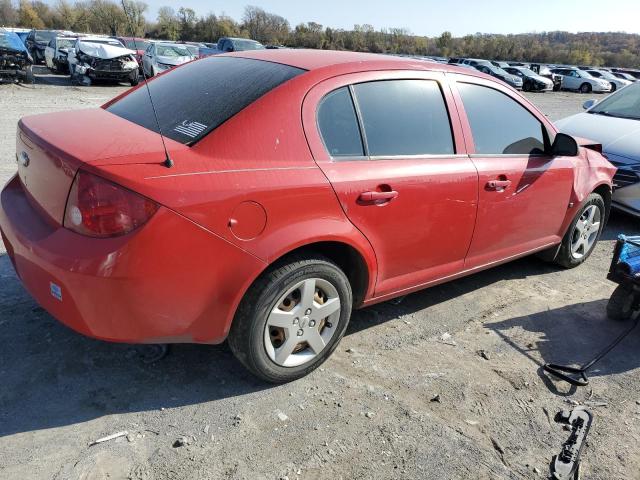 1G1AK55F967606995 - 2006 CHEVROLET COBALT LS RED photo 3