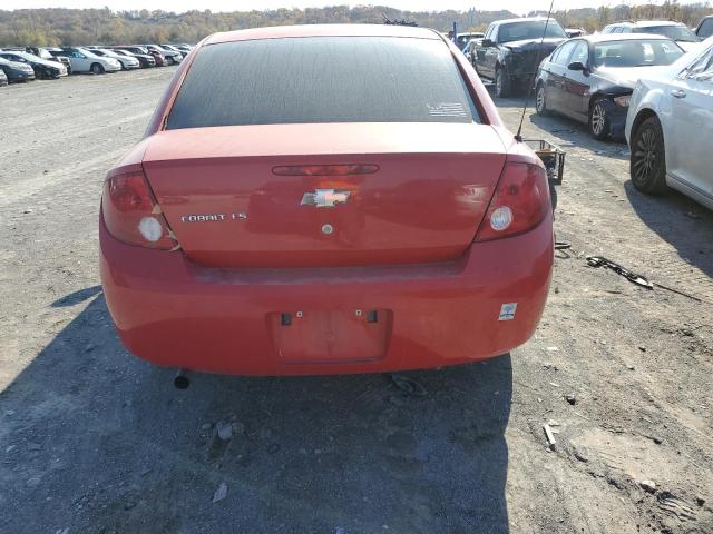 1G1AK55F967606995 - 2006 CHEVROLET COBALT LS RED photo 6