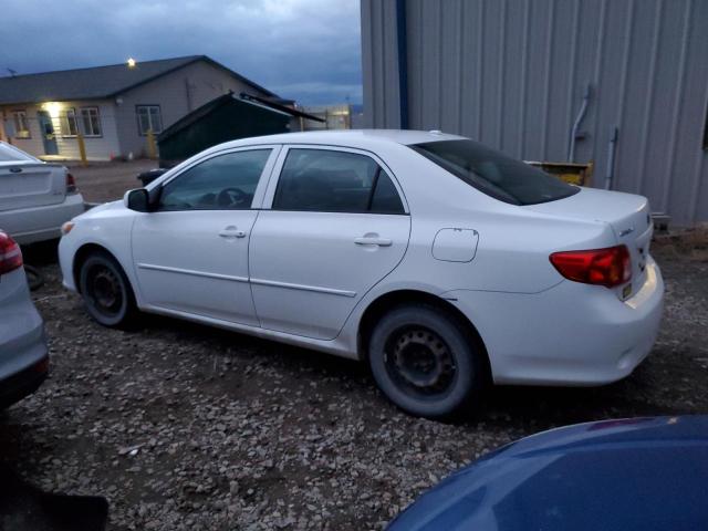 JTDBL40E79J043504 - 2009 TOYOTA COROLLA BASE WHITE photo 2