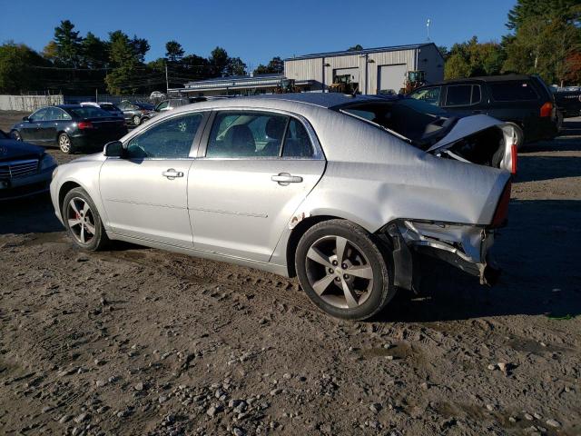 1G1ZC5E10BF140393 - 2011 CHEVROLET MALIBU 1LT SILVER photo 2