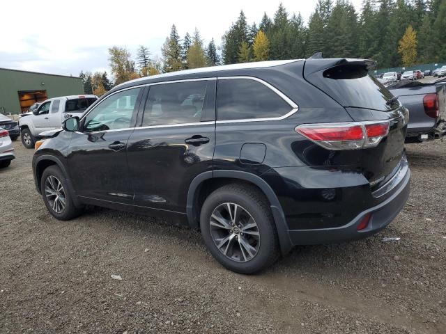 5TDJKRFH2GS326986 - 2016 TOYOTA HIGHLANDER XLE Qara foto 2
