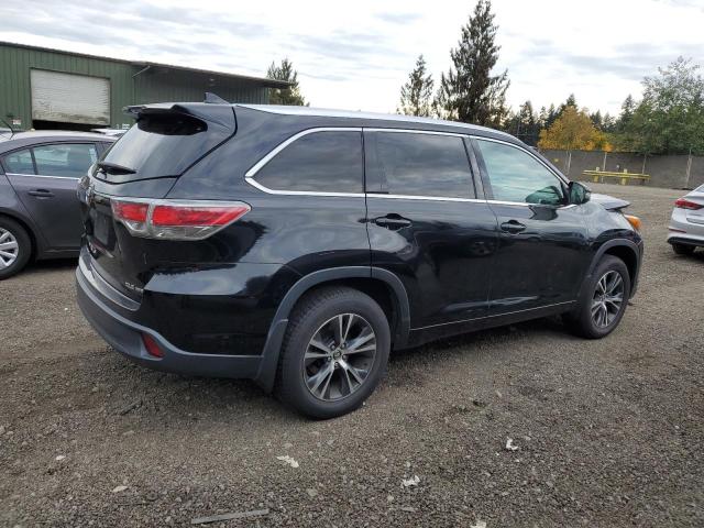 5TDJKRFH2GS326986 - 2016 TOYOTA HIGHLANDER XLE Qara foto 3