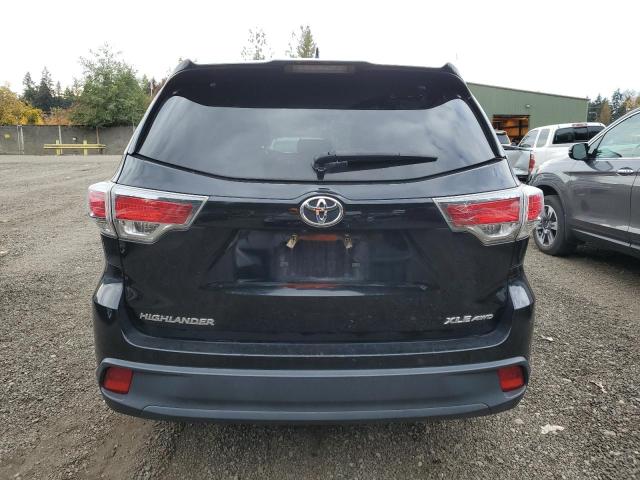 5TDJKRFH2GS326986 - 2016 TOYOTA HIGHLANDER XLE Qara foto 6