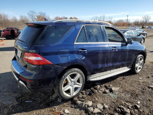4JGDA5HB1EA371831 - 2014 MERCEDES-BENZ ML 350 4MATIC BLUE photo 3