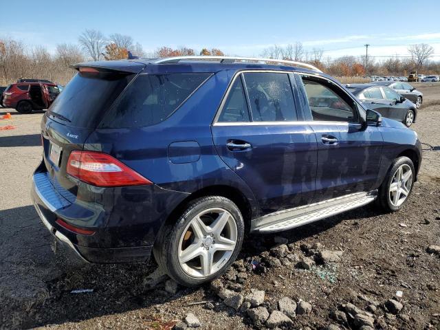 4JGDA5HB1EA371831 - 2014 MERCEDES-BENZ ML 350 4MATIC BLUE photo 3