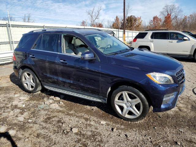 4JGDA5HB1EA371831 - 2014 MERCEDES-BENZ ML 350 4MATIC BLUE photo 4