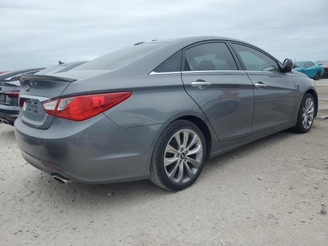 5NPEC4AC0DH613452 - 2013 HYUNDAI SONATA SE GRAY photo 3