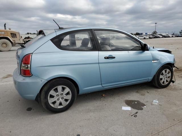 KMHCM3ACXAU163403 - 2010 HYUNDAI ACCENT BLUE BLUE photo 3