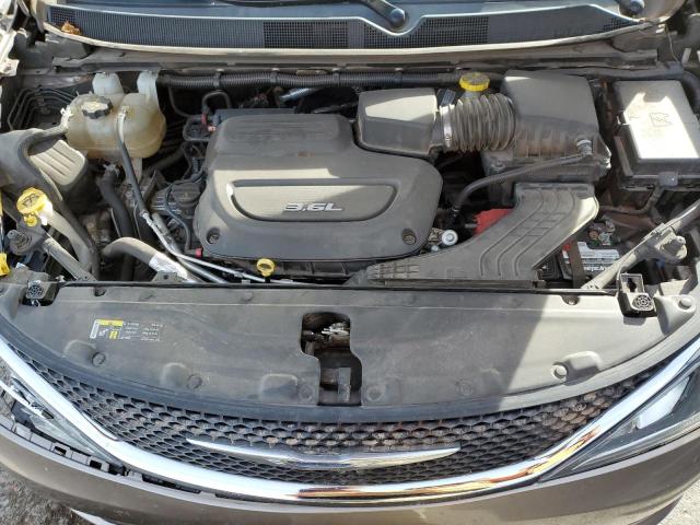 2C4RC1BGXHR633850 - 2017 CHRYSLER PACIFICA TOURING L TAN photo 12