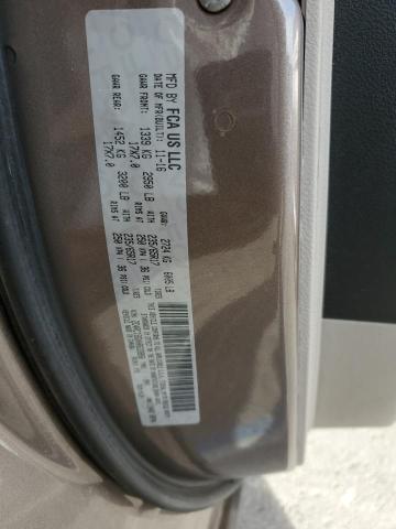 2C4RC1BGXHR633850 - 2017 CHRYSLER PACIFICA TOURING L TAN photo 13