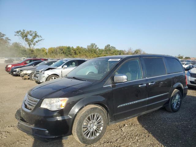 2C4RC1CG4ER333036 - 2014 CHRYSLER TOWN & COU TOURING L BLACK photo 1