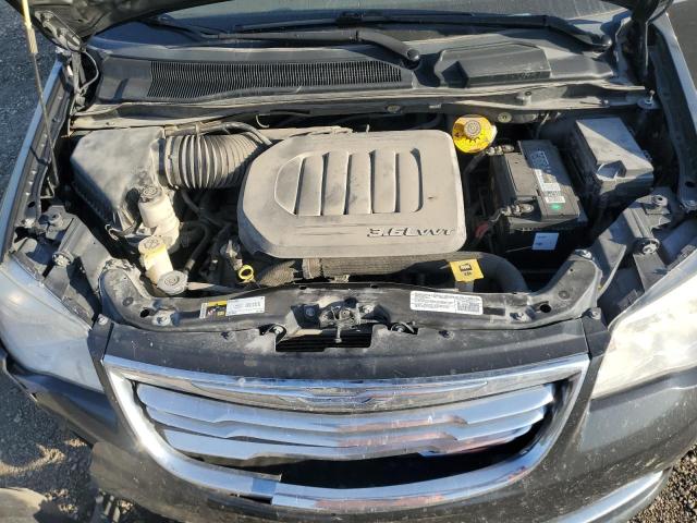 2C4RC1CG4ER333036 - 2014 CHRYSLER TOWN & COU TOURING L BLACK photo 12