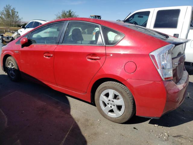 JTDKN3DU0A0012109 - 2010 TOYOTA PRIUS RED photo 2