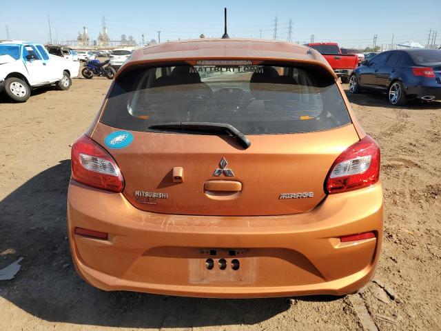 ML32A3HJXKH011471 - 2019 MITSUBISHI MIRAGE ES ORANGE photo 6